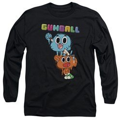 Amazing World Of Gumball - Mens Gumball Spray Long Sleeve T-Shirt