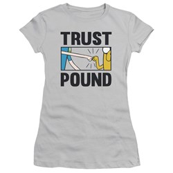 Adventure Time - Juniors Trust Pound T-Shirt