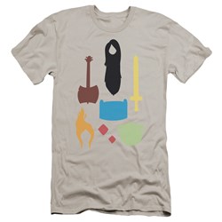 Adventure Time - Mens Icons Premium Slim Fit T-Shirt