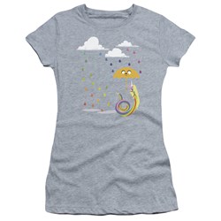 Adventure Time - Juniors Lady In The Rain T-Shirt