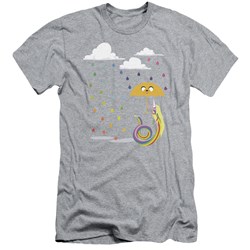 Adventure Time - Mens Lady In The Rain Slim Fit T-Shirt