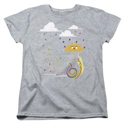 Adventure Time - Womens Lady In The Rain T-Shirt