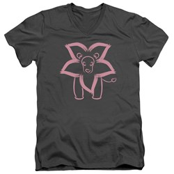 Steven Universe - Mens Lion V-Neck T-Shirt