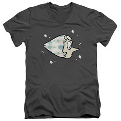 Steven Universe - Mens Pearl V-Neck T-Shirt