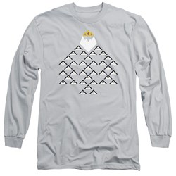 Adventure Time - Mens Ice King Triangle Long Sleeve T-Shirt