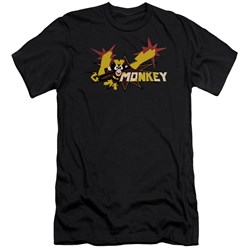 Dexterss Laboratory - Mens Monkey Premium Slim Fit T-Shirt
