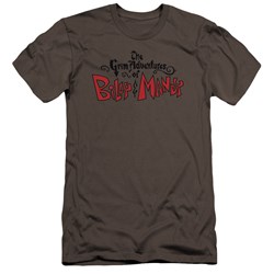 Grim Adventures Of Billy And Mandy - Mens Grim Logo Premium Slim Fit T-Shirt