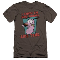 Courage The Cowardly Dog - Mens Not Gonna Like Premium Slim Fit T-Shirt