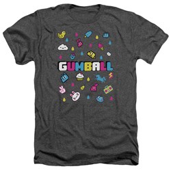 Amazing World Of Gumball - Mens Fun Drops Heather T-Shirt