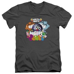 Amazing World Of Gumball - Mens Happy Place V-Neck T-Shirt