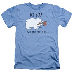 We Bare Bears - Mens Take Care Of It Heather T-Shirt