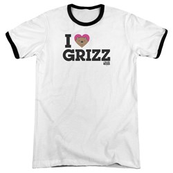 We Bare Bears - Mens Heart Grizz Ringer T-Shirt