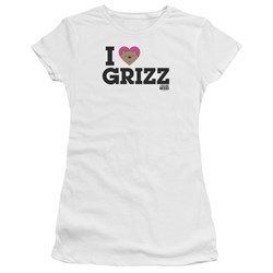We Bare Bears - Juniors Heart Grizz T-Shirt