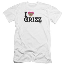 We Bare Bears - Mens Heart Grizz Premium Slim Fit T-Shirt