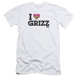 We Bare Bears - Mens Heart Grizz Slim Fit T-Shirt
