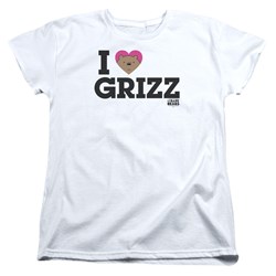 We Bare Bears - Womens Heart Grizz T-Shirt