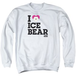 We Bare Bears - Mens Heart Ice Bear Sweater