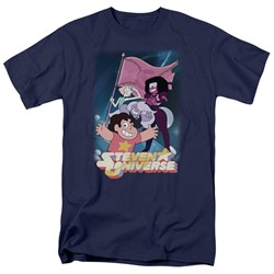 Steven Universe - Mens Crystal Gem Flag T-Shirt