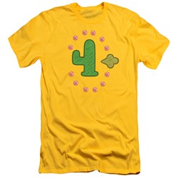 Clarence - Mens Freedom Cactus Slim Fit T-Shirt
