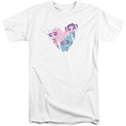 Powerpuff Girls - Mens Powerpuff Heart Tall T-Shirt