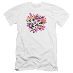 Powerpuff Girls - Mens Team Awesome Premium Slim Fit T-Shirt