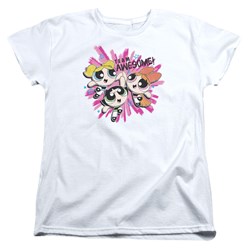 Powerpuff Girls - Womens Team Awesome T-Shirt