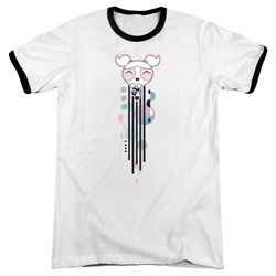 Powerpuff Girls - Mens Bubbles Streak Ringer T-Shirt