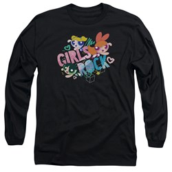 Powerpuff Girls - Mens Girls Rock Long Sleeve T-Shirt