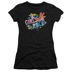 Powerpuff Girls - Juniors Girls Rock T-Shirt