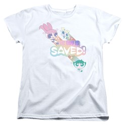 Powerpuff Girls - Womens The Day Is Saved T-Shirt