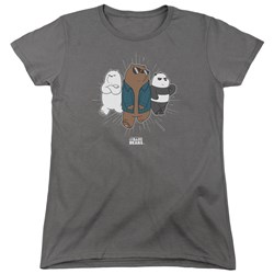 We Bare Bears - Womens Jacket T-Shirt