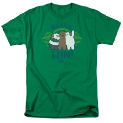 We Bare Bears - Mens Bears Win T-Shirt