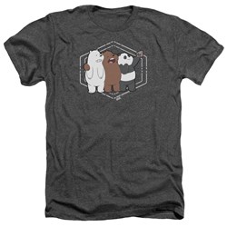 We Bare Bears - Mens Selfie Heather T-Shirt