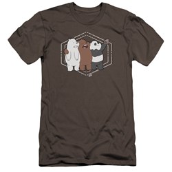 We Bare Bears - Mens Selfie Premium Slim Fit T-Shirt