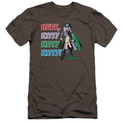 Dc - Mens Here Kitty Premium Slim Fit T-Shirt