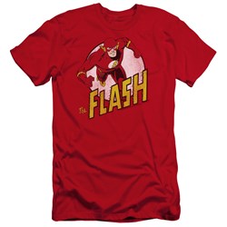 Dc Flash - Mens The Flash Premium Slim Fit T-Shirt