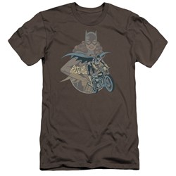 Dc - Mens Batgirl Biker Premium Slim Fit T-Shirt