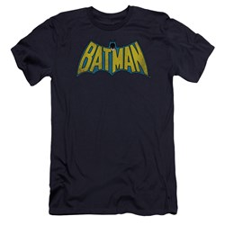 Dc - Mens Classic Batman Logo Premium Slim Fit T-Shirt