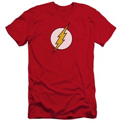 Dc Flash - Mens Flash Logo Premium Slim Fit T-Shirt