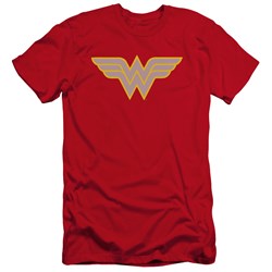 Dc - Mens Ww Logo Premium Slim Fit T-Shirt