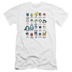 Dc - Mens Superhero Issues Premium Slim Fit T-Shirt