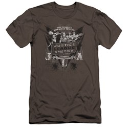 Dc - Mens Greatest Heroes Premium Slim Fit T-Shirt