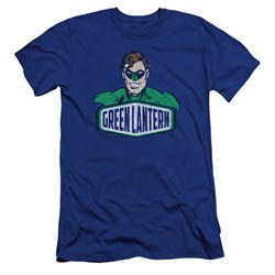 Dco - Mens Green Lantern Sign Premium Slim Fit T-Shirt