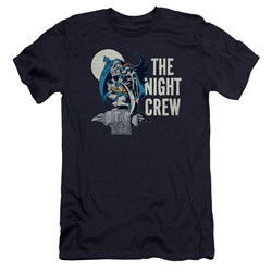 Dc - Mens Night Crew Premium Slim Fit T-Shirt