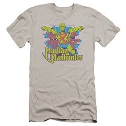 Dc - Mens Manhunter Stars Premium Slim Fit T-Shirt