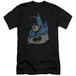 Dc - Mens Lite Brite Batman Premium Slim Fit T-Shirt