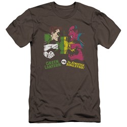 Dc - Mens Gl Vs Sinestro Premium Slim Fit T-Shirt