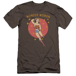 Dc - Mens Wonder Circle Premium Slim Fit T-Shirt