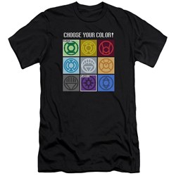 Dc - Mens Choose Your Color Premium Slim Fit T-Shirt