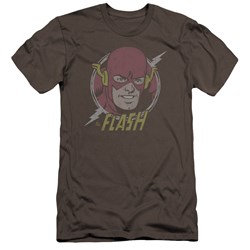 Dc Flash - Mens Vintage Voltage Premium Slim Fit T-Shirt